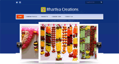 Desktop Screenshot of bhartiyacreations.com